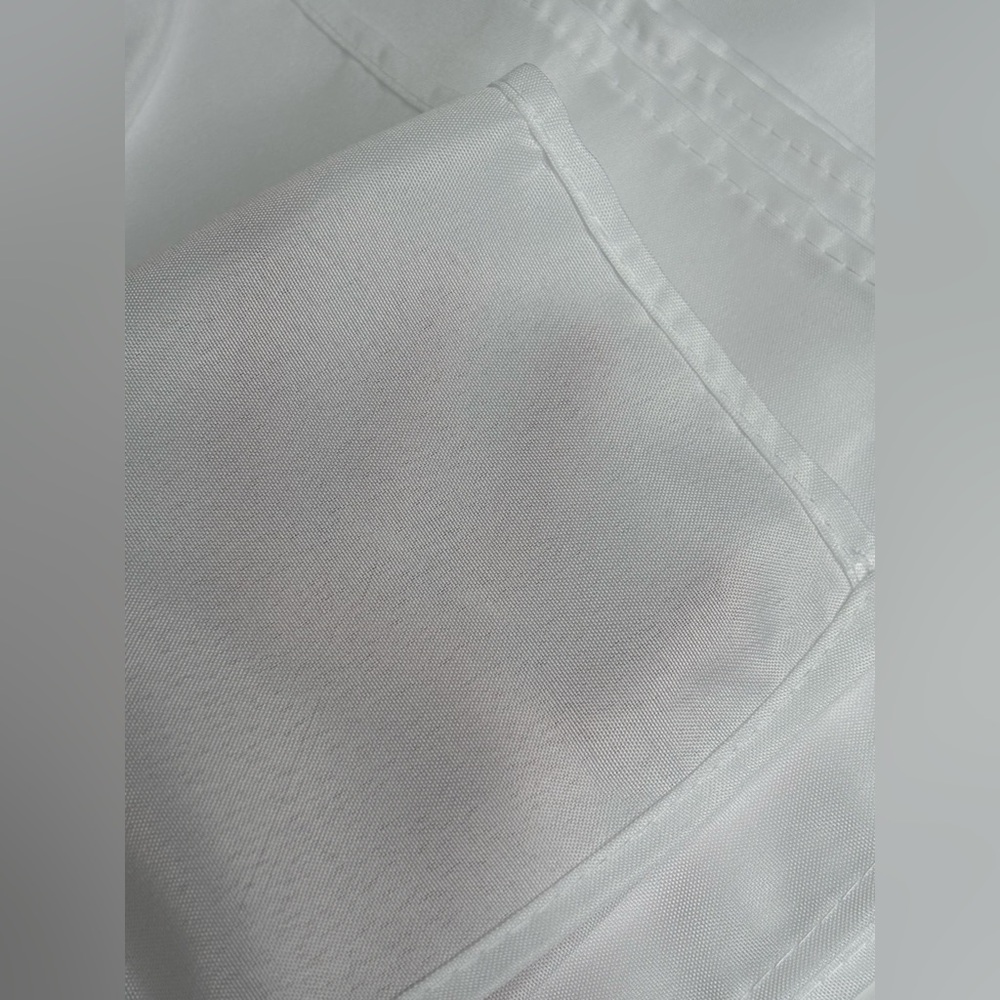 2 pack 90x132 Inch White Rectangular Tablecloth - Picture 6 of 6